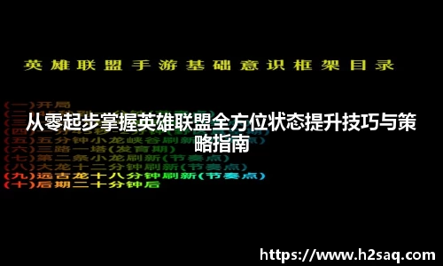 从零起步掌握英雄联盟全方位状态提升技巧与策略指南