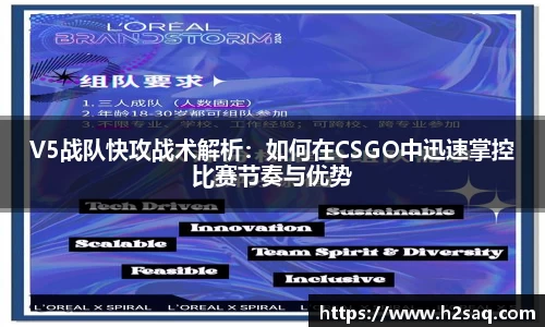 V5战队快攻战术解析：如何在CSGO中迅速掌控比赛节奏与优势