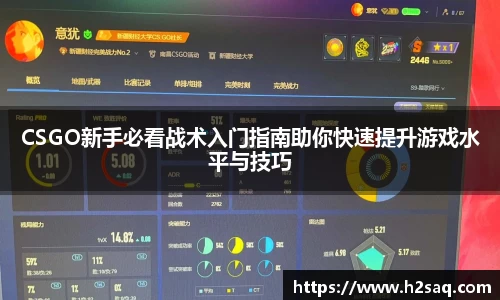 CSGO新手必看战术入门指南助你快速提升游戏水平与技巧